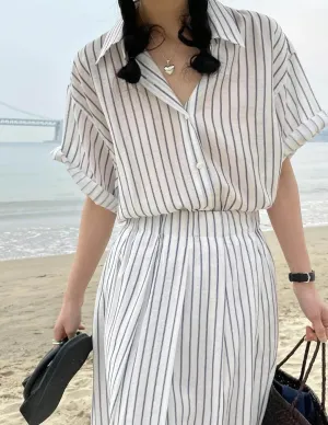 ELIZA SHIRT SKIRT SET