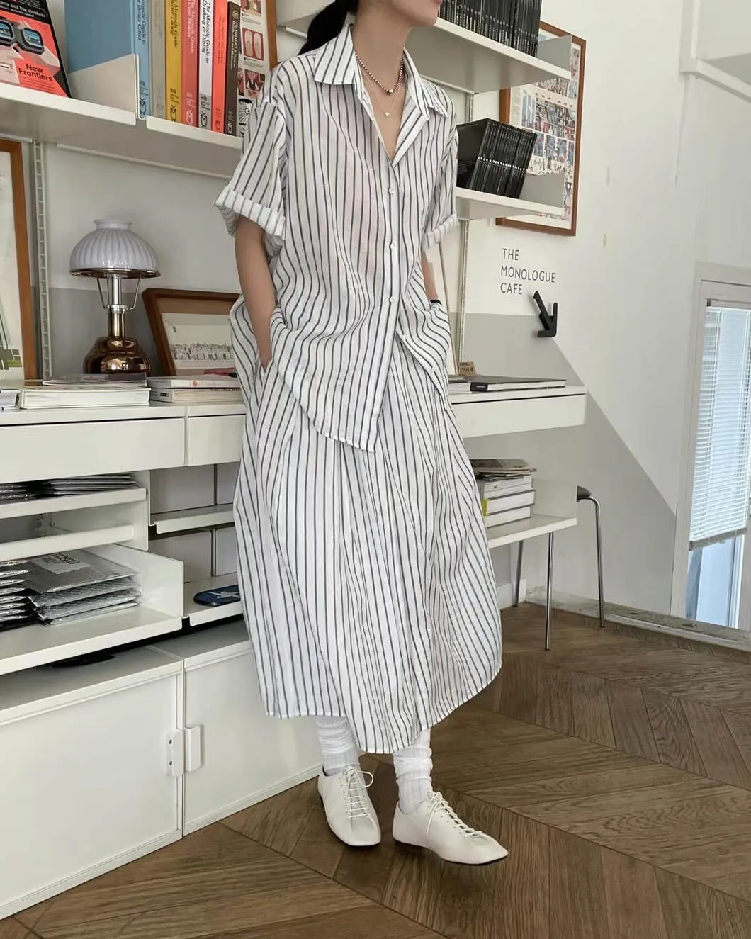 ELIZA SHIRT SKIRT SET