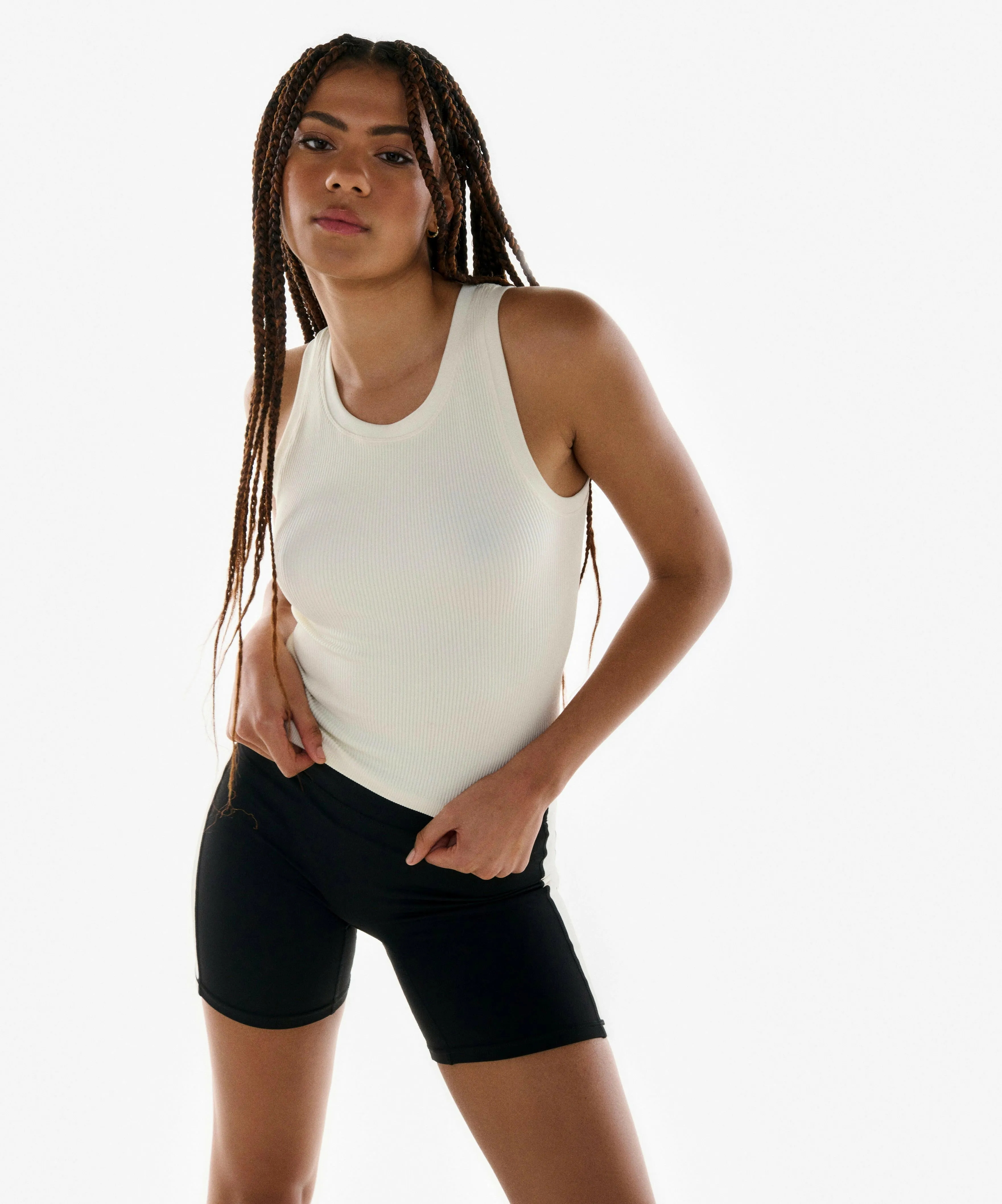 Essential Ribbed Tank