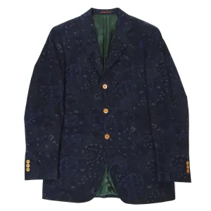 Etro Paisley Wool Blazer Size 48