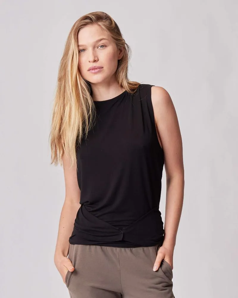 Every Way Maternity to Nursing Wrap Tank Top