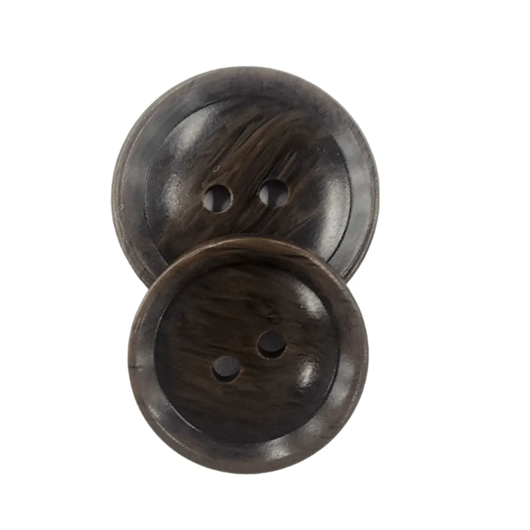 Fancy Buttons 44215 Brown