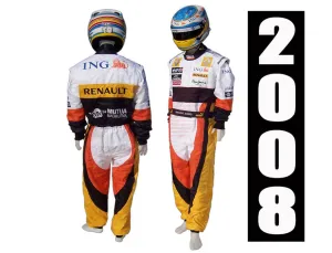 Fernando Alonso 2008 Replica racing suit / Renault F1