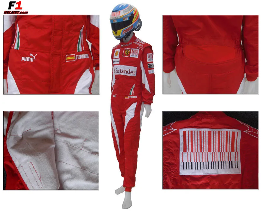 Fernando Alonso 2010 Replica racing suit / Ferrari F1