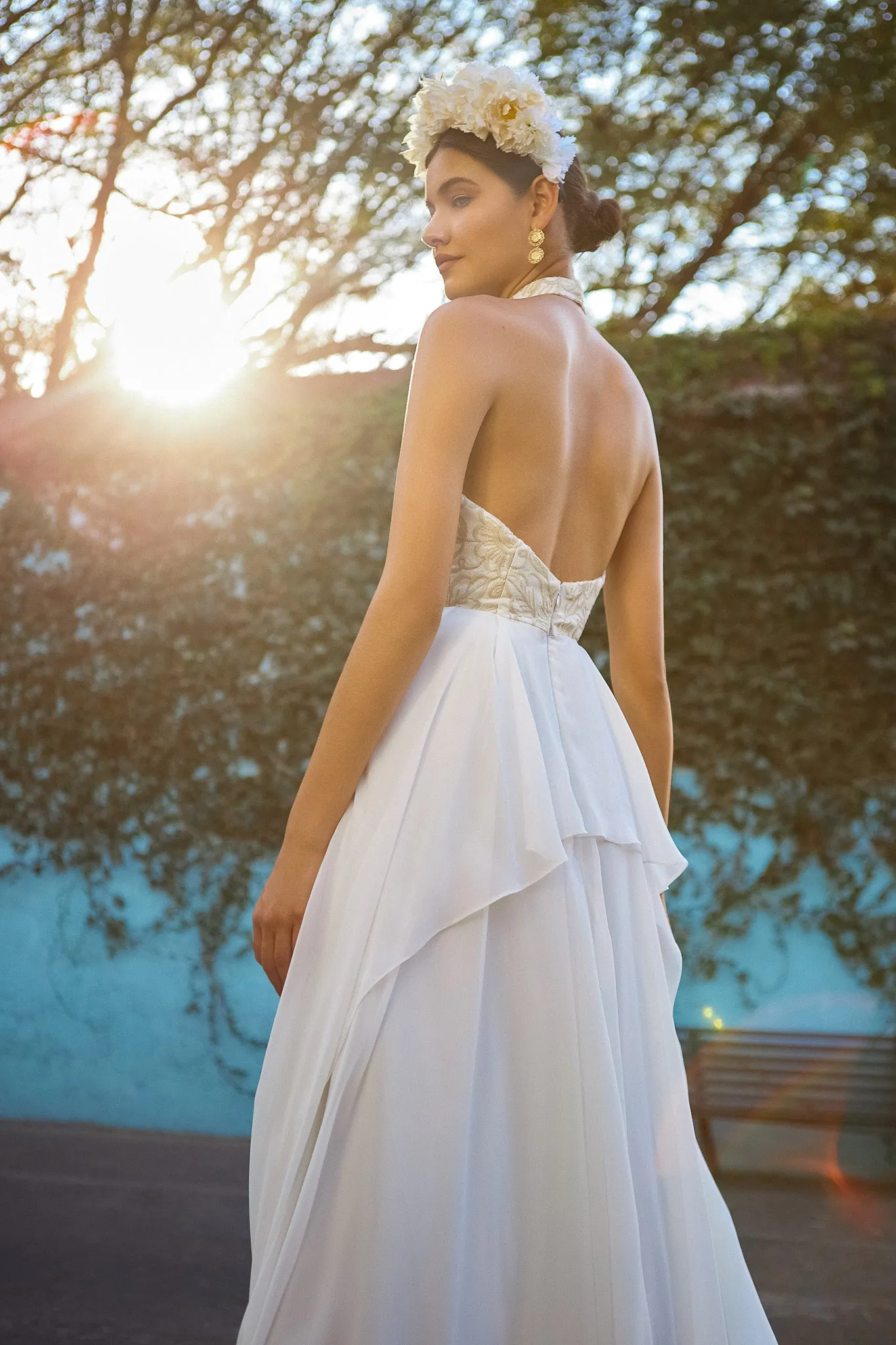 Floral Ivory Dress