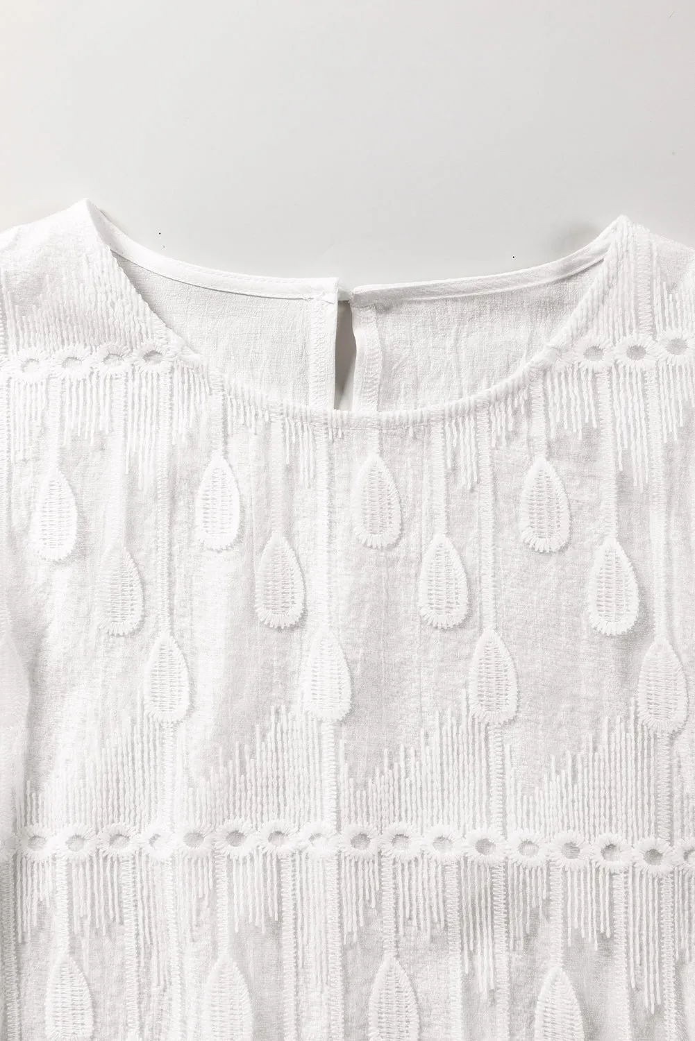 Flounce Sleeve Blouse