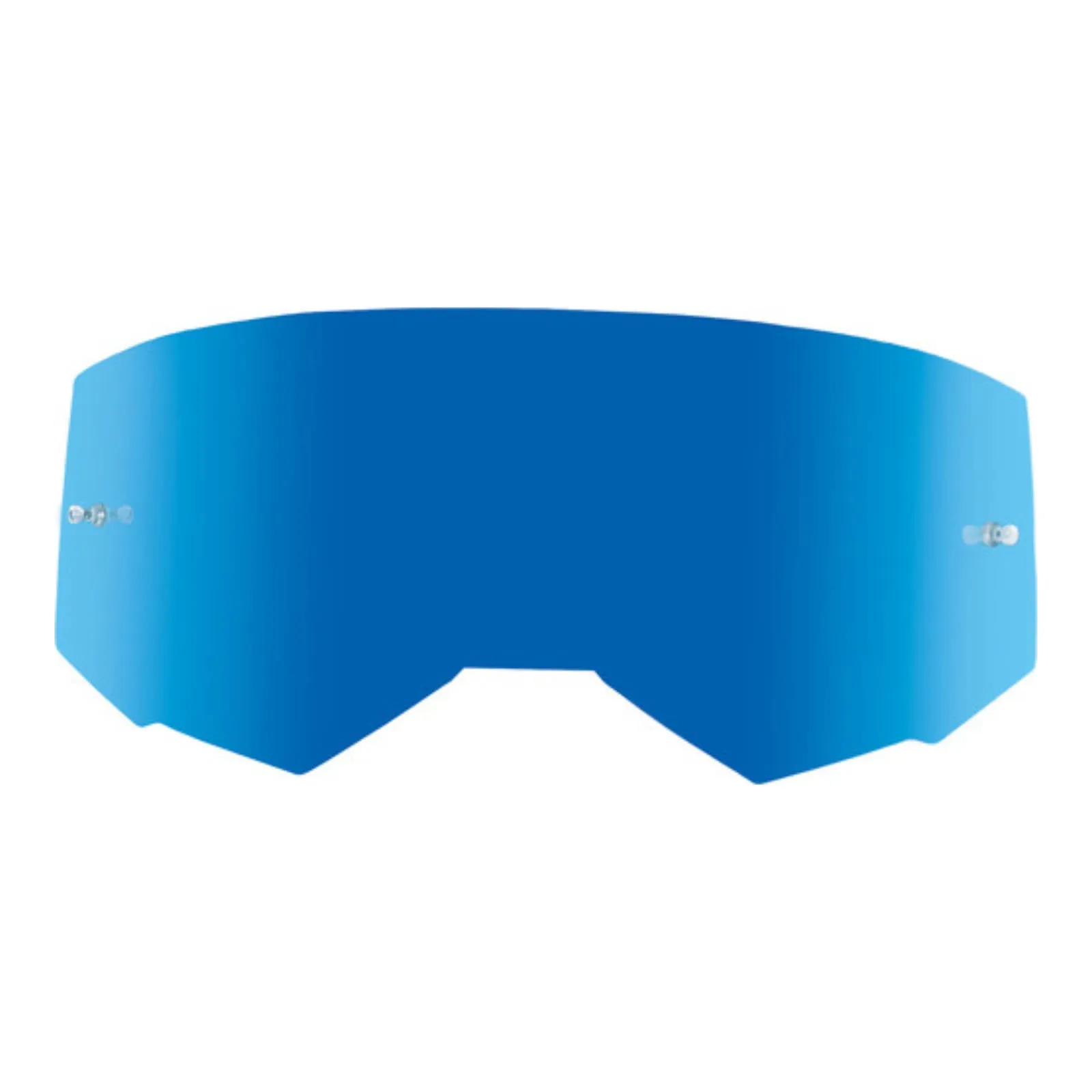 FLY GOGGLE SINGLE LENS BLU/SMK w/POST