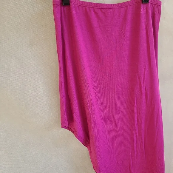 Free People Free-est Collection Asymmetrical Skirt With Side Slit