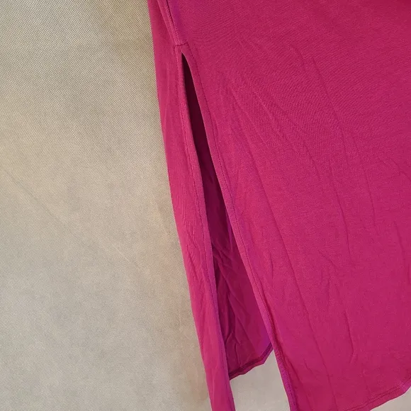 Free People Free-est Collection Asymmetrical Skirt With Side Slit