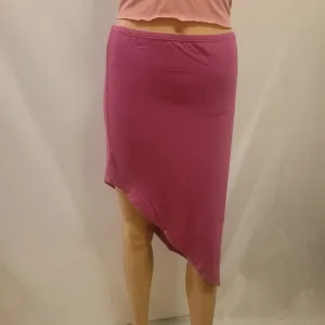 Free People Free-est Collection Asymmetrical Skirt With Side Slit