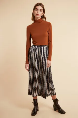 Frnch Edvina Skirt (Navy) - FINAL SALE