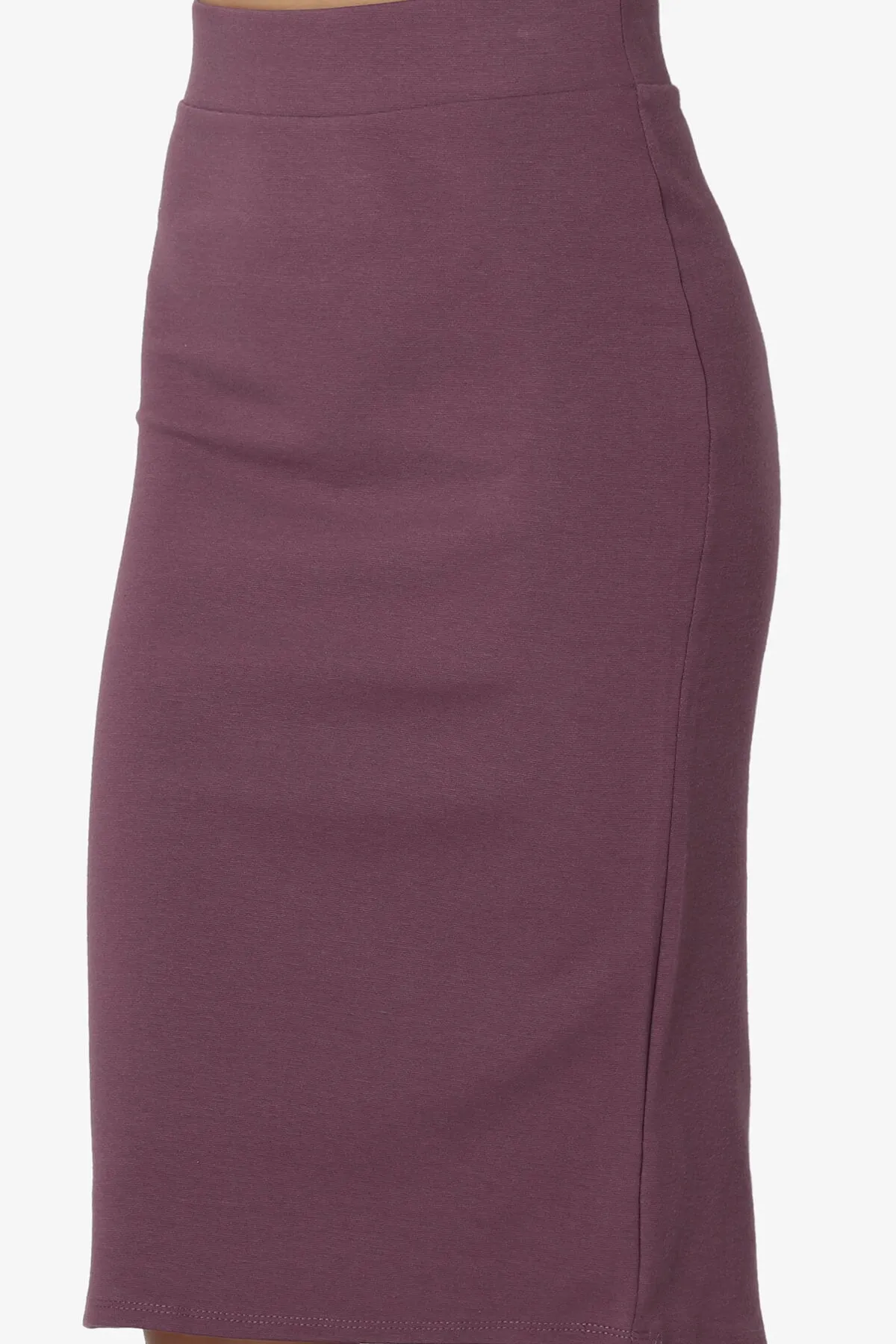 Gisele Ponte Basic Knee Pnecil Skirt