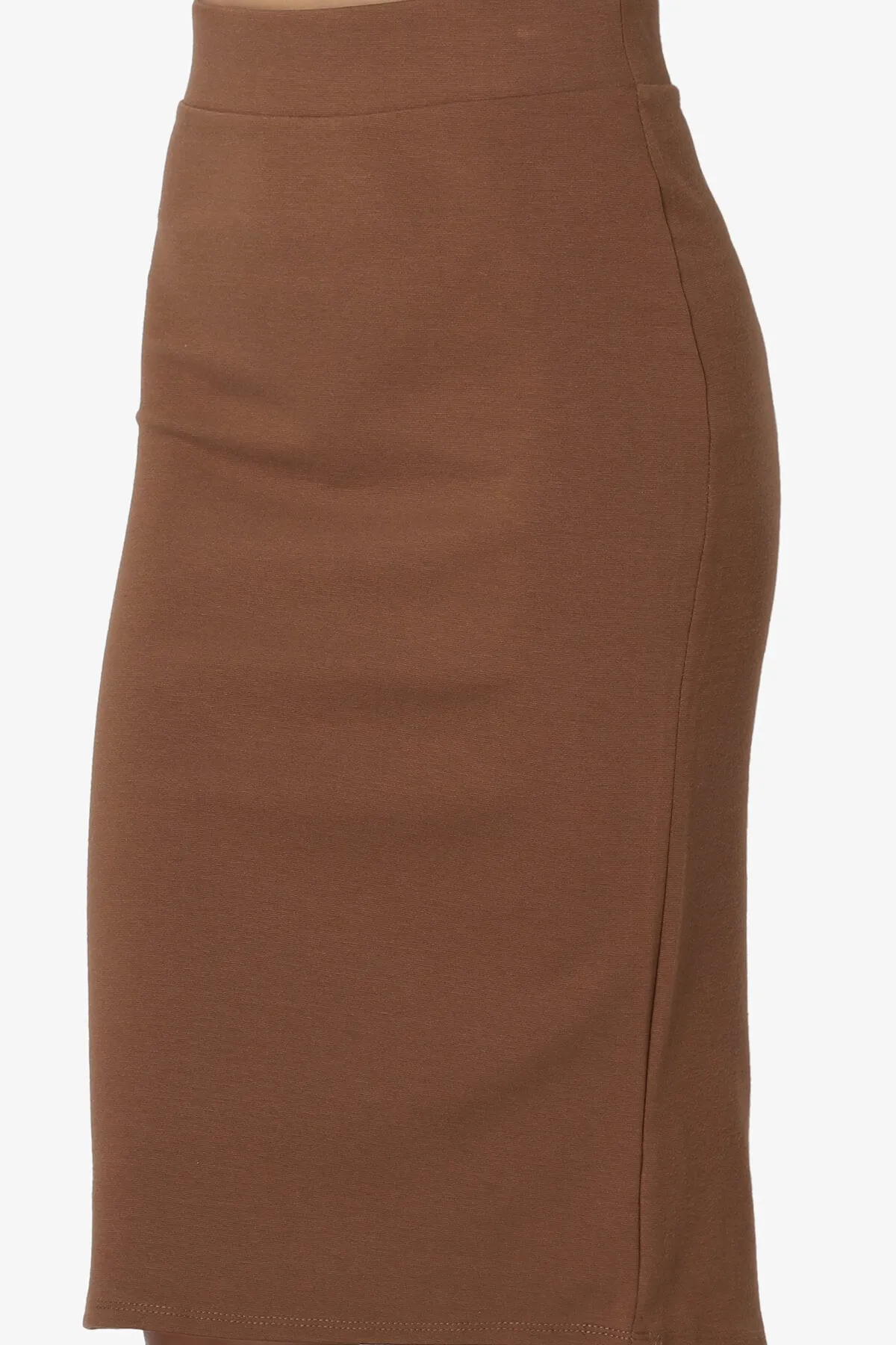 Gisele Ponte Basic Knee Pnecil Skirt