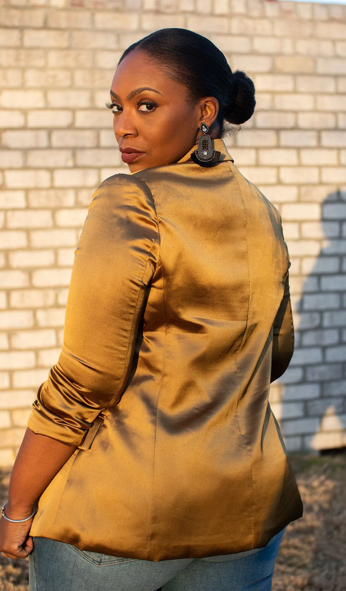 Glam | Satin Blazer
