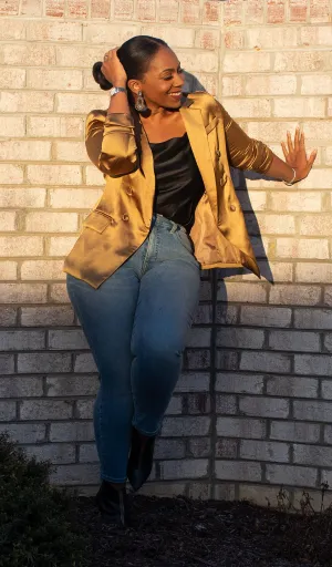 Glam | Satin Blazer