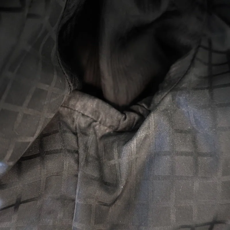 Golden Goose Deluxe Brand Comma Print Blazer Gray Mohair-Wool Size Large