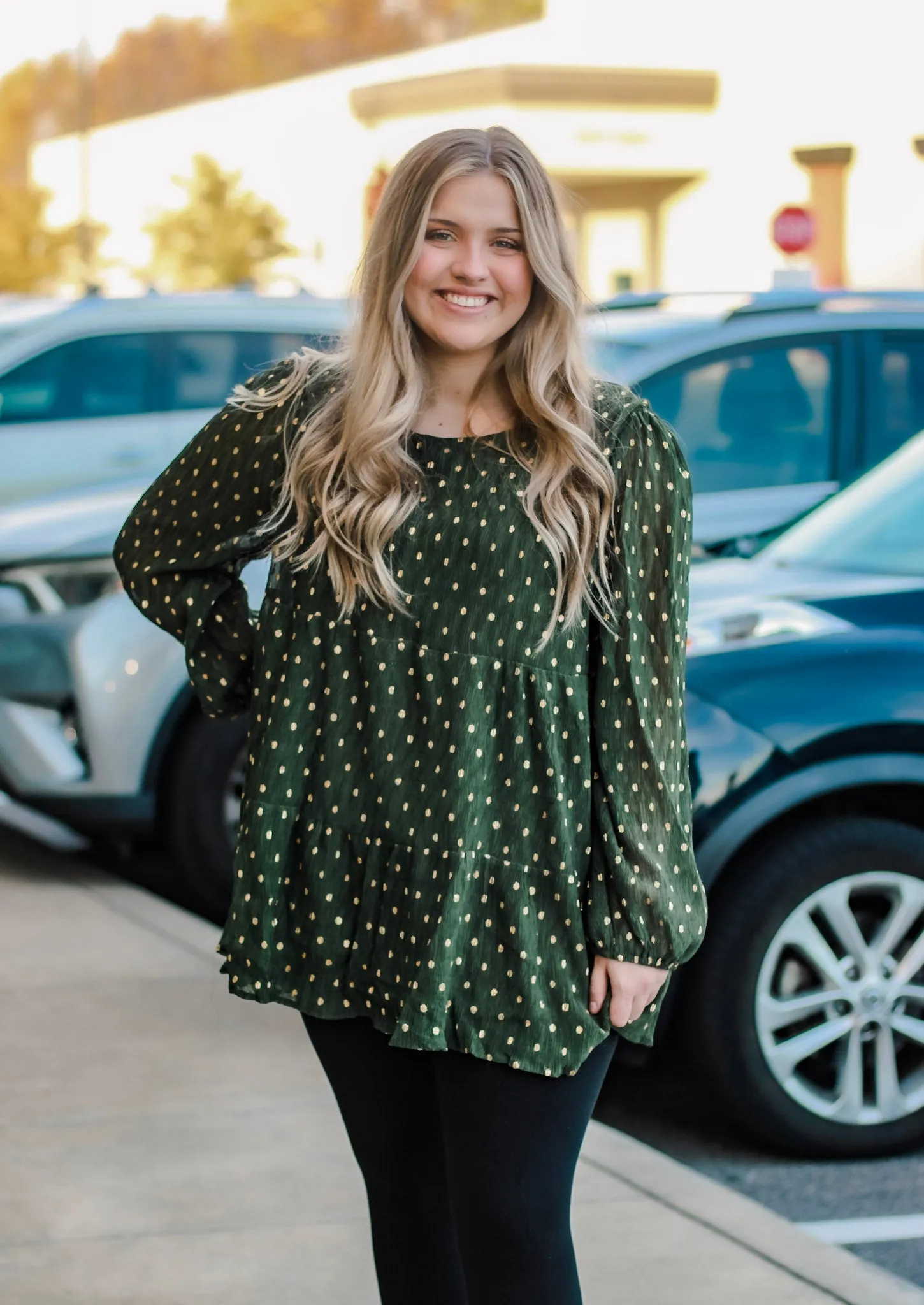 Granny Smith Apple Blouse