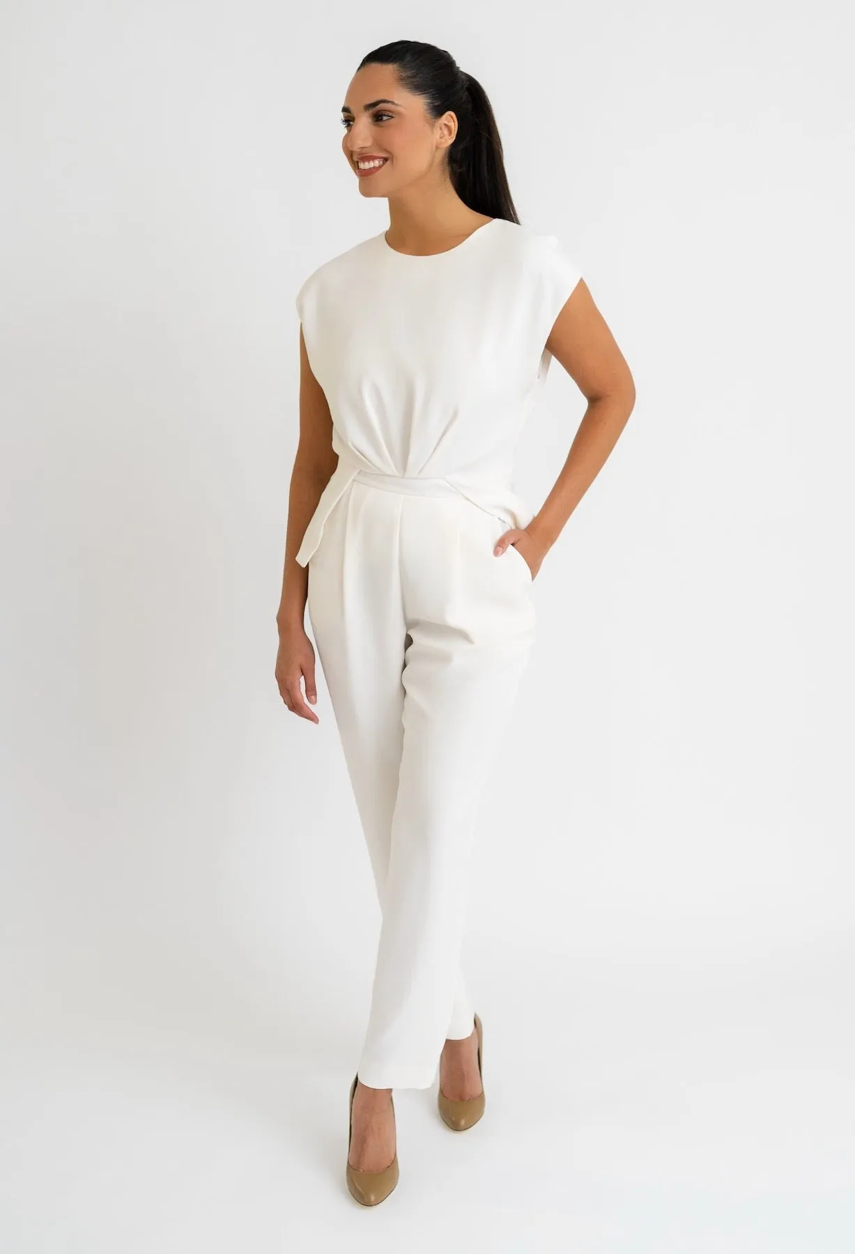 GRETA JUMPSUIT (BATHROOM-FRIENDLY)
