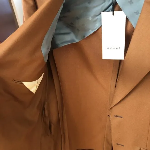 Gucci Formal Heritage Jacket in Winter Panama Bengal