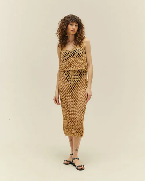 HAIGHT | Moana Knit Skirt | Beige