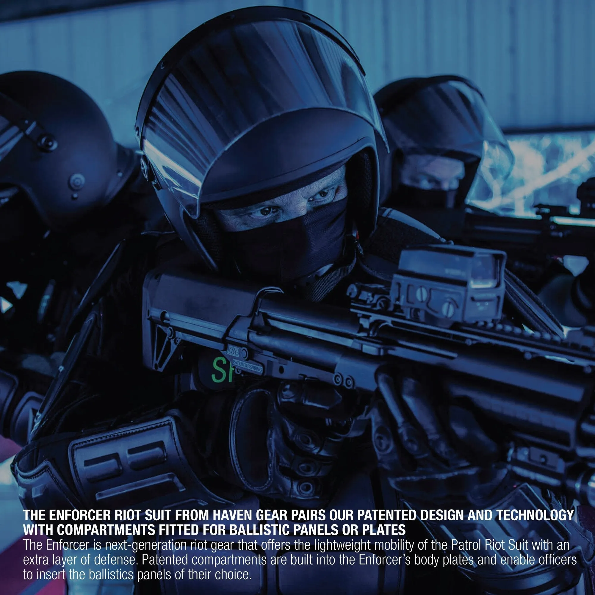 Haven Gear Enforcer Riot Suit Black
