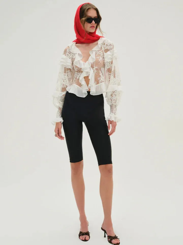 Holiday Lace Blouse