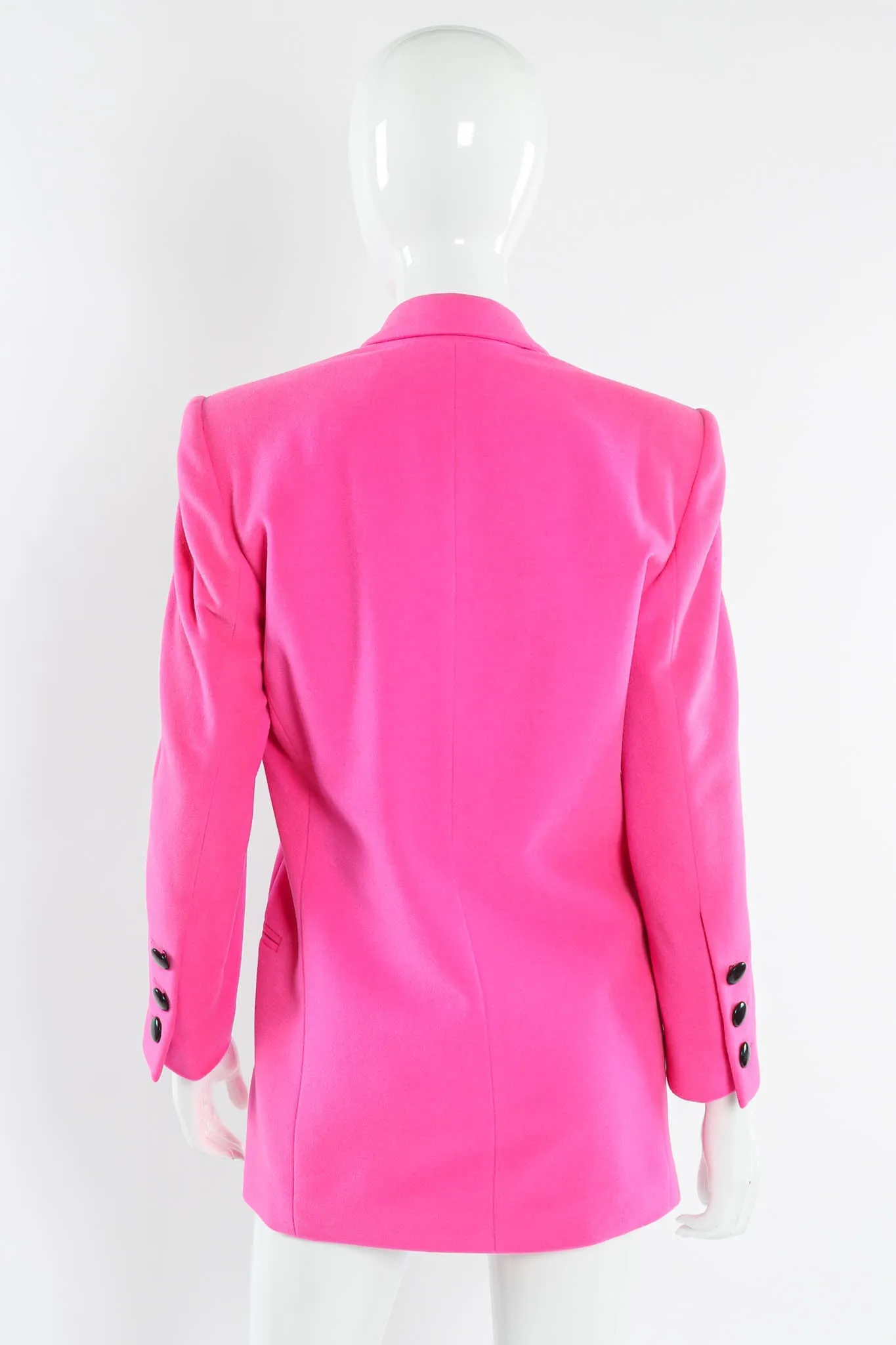Hot Pink Wool Blazer