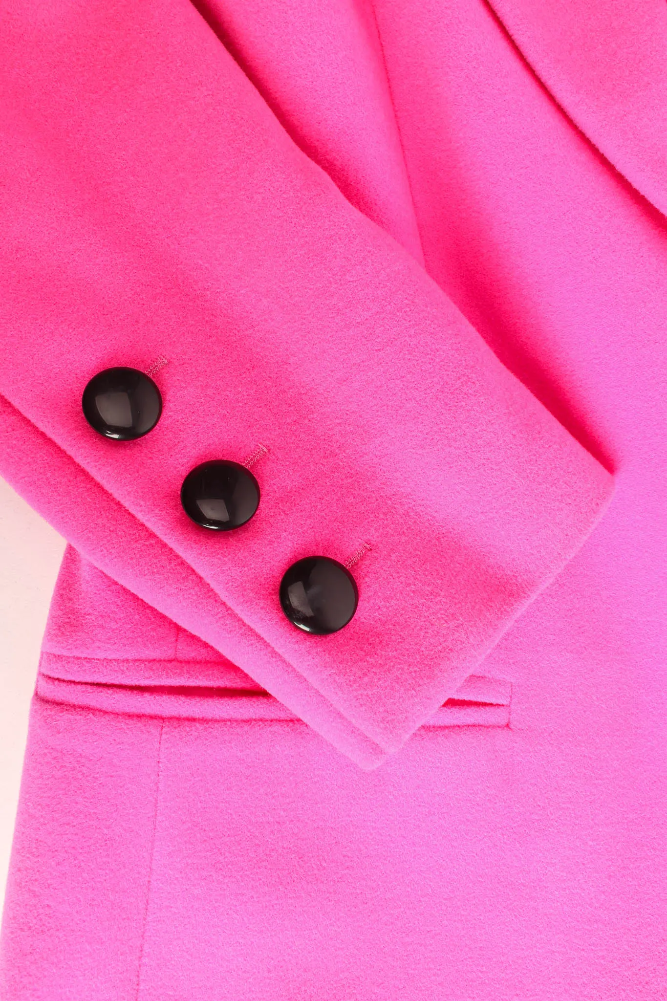 Hot Pink Wool Blazer