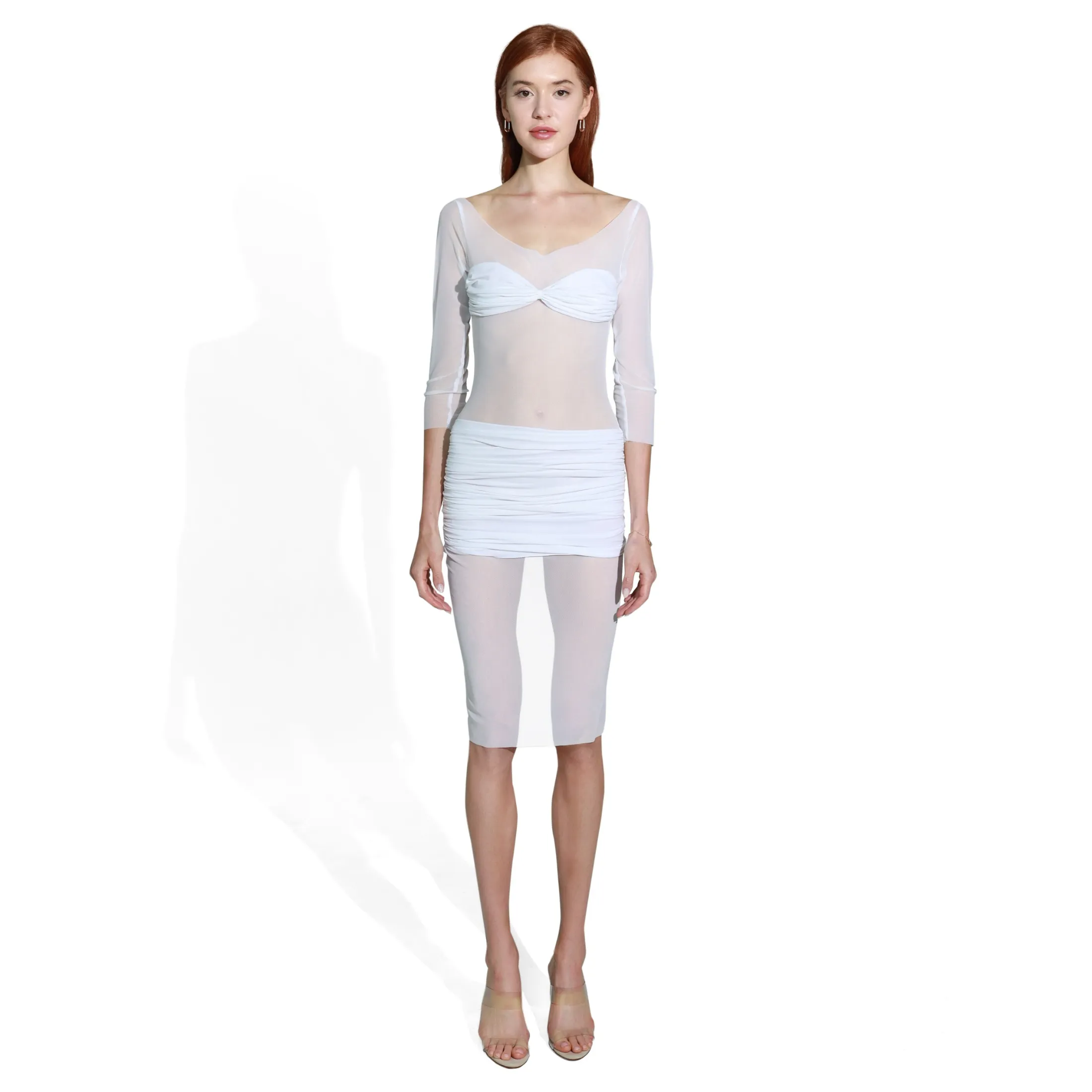 Icon Sheer Mesh Dress