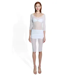 Icon Sheer Mesh Dress