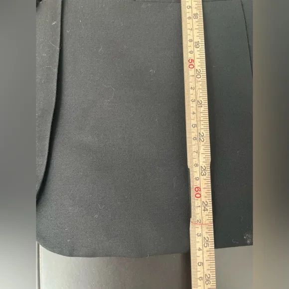J. Crew 100% Black Wool Lining  Super‎ 120s Two Button Blazer - Sz 8