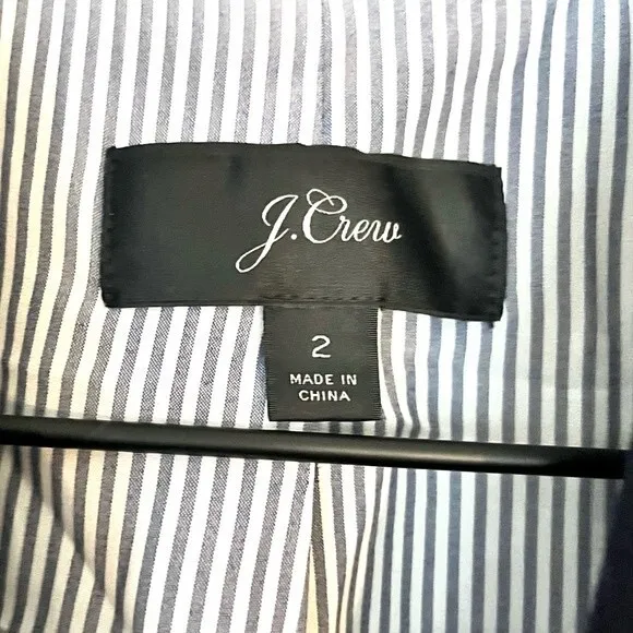 J. Crew Schoolboy Navy Wool Blazer