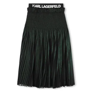 Karl Lagerfeld Iridescent Midi Skirt