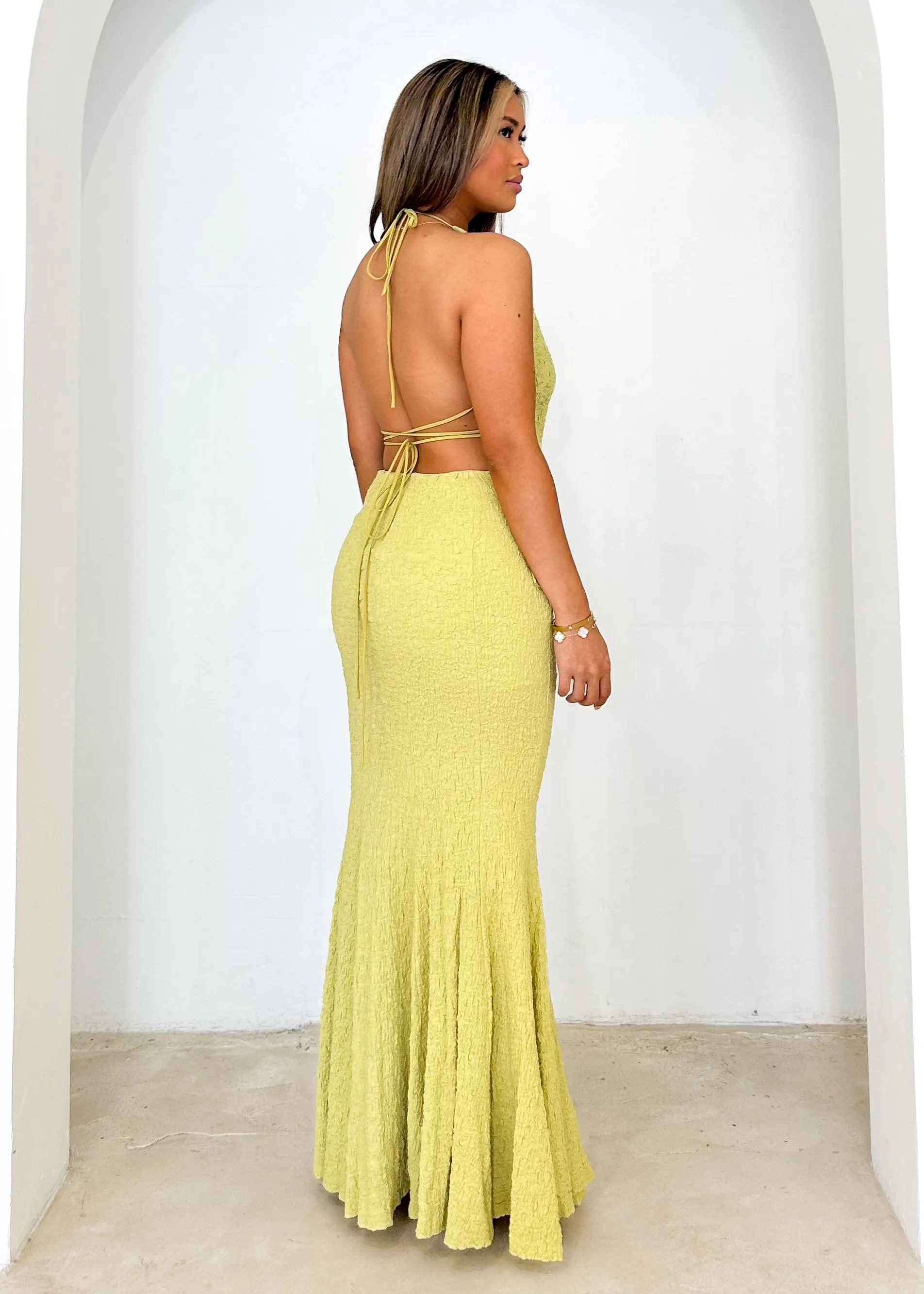 Koral Top - Lime