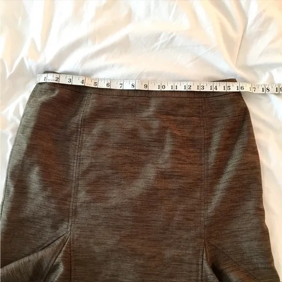 Lafayette 148 NY Brown Fit &amp; Flare Skirt Size 8