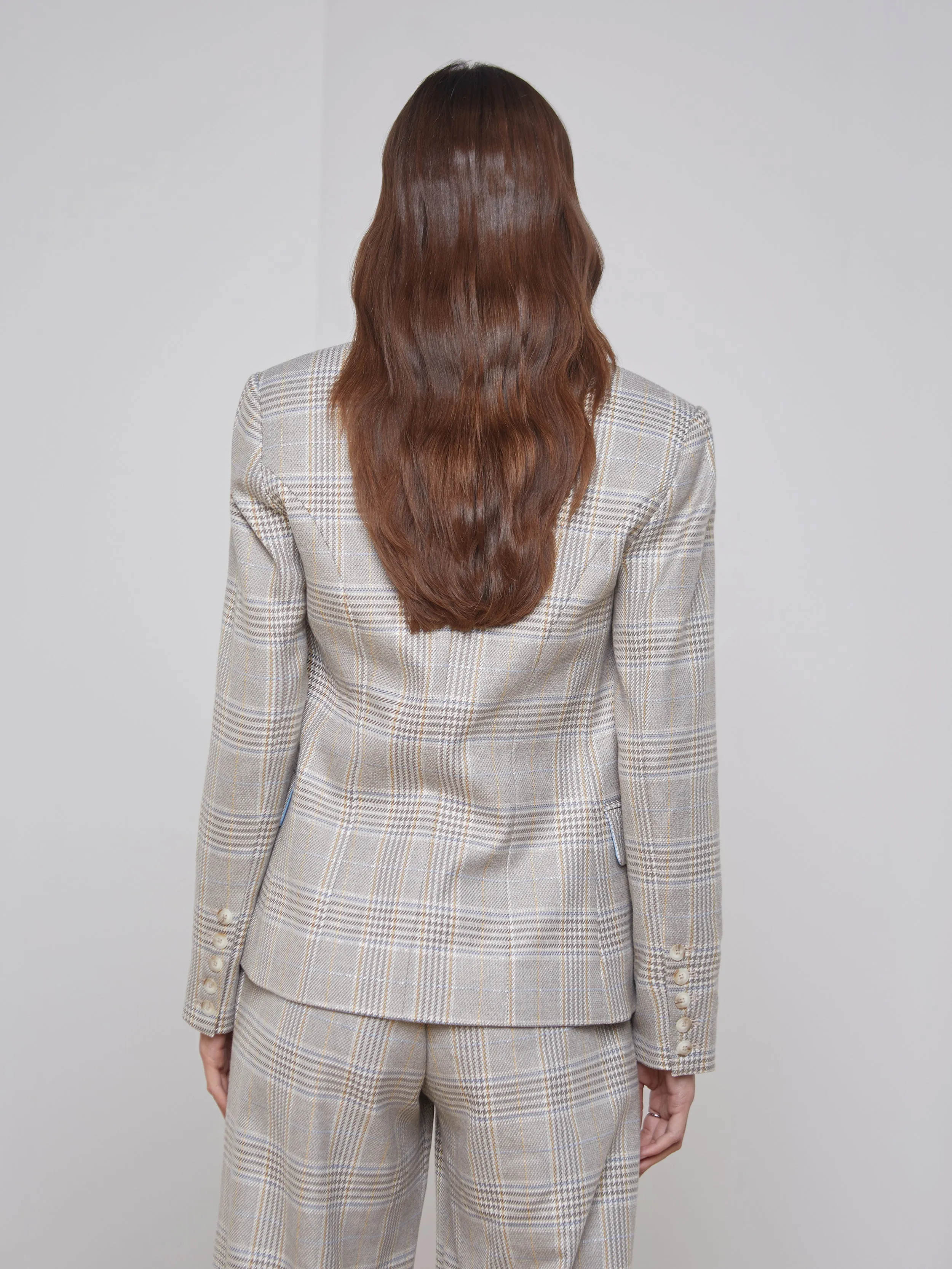 L'Agence - Kenzie Blazer - Ivory/Neutral