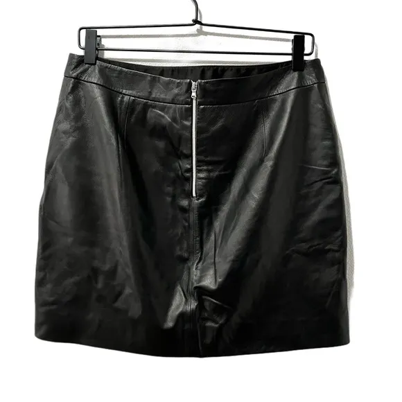 L’AGENCE | Lamb Leather Skirt