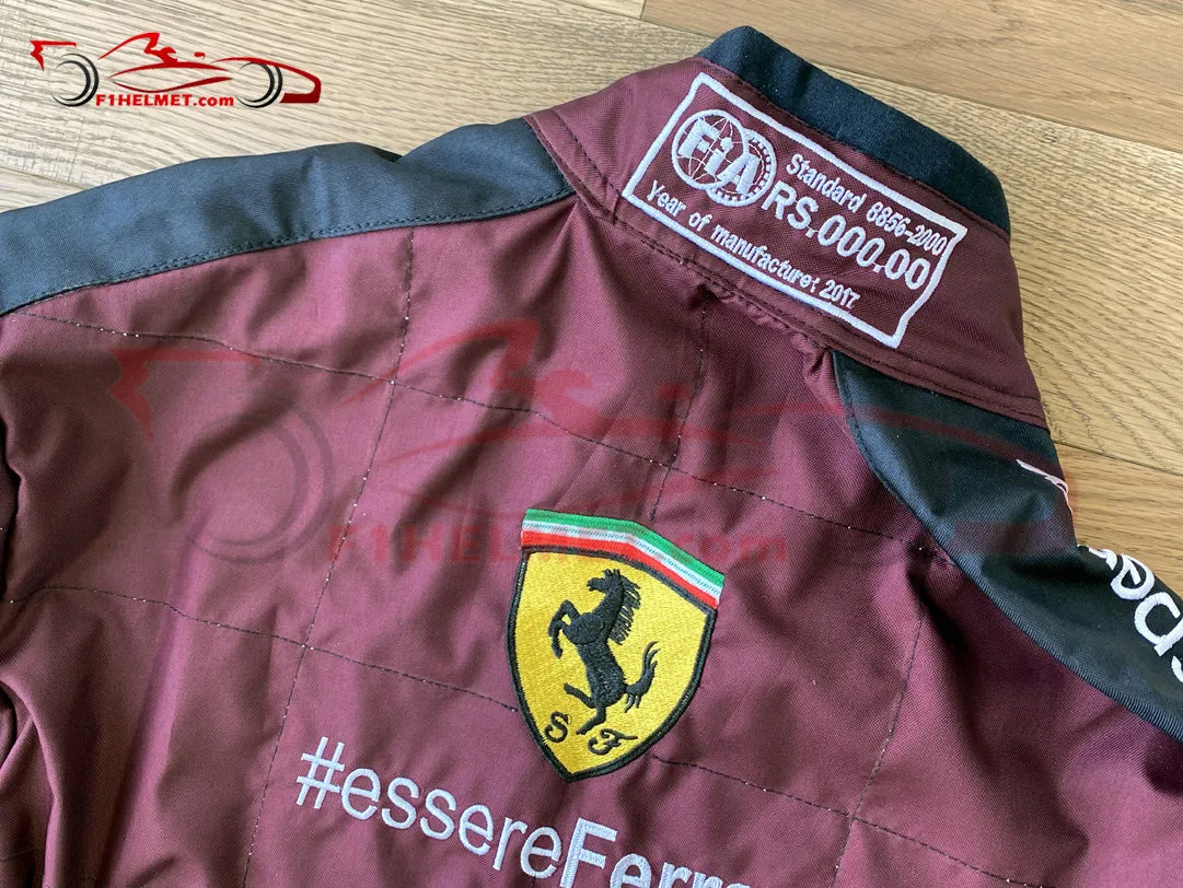 Leclerc 2020 Ferrari 1000 GP Replica racing suit / Ferrari F1