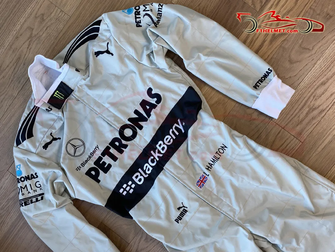 Lewis Hamilton 2013 Replica racing suit / F1