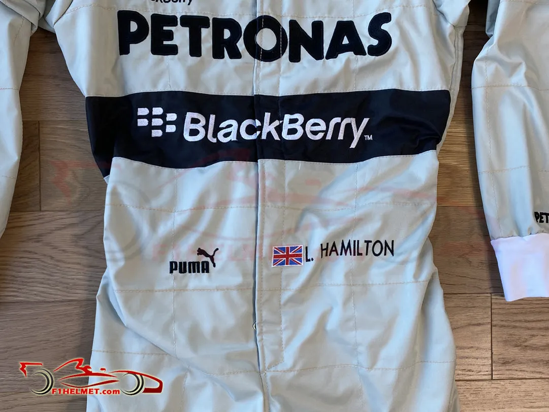 Lewis Hamilton 2013 Replica racing suit / F1