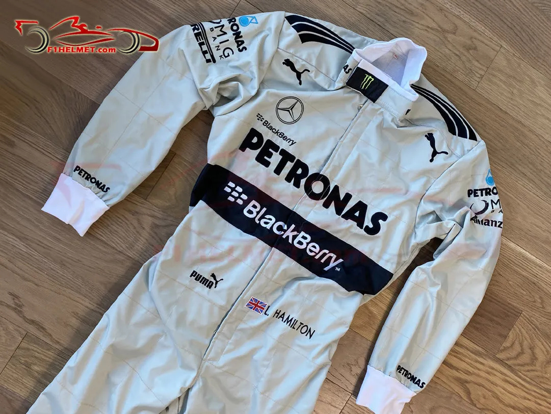 Lewis Hamilton 2013 Replica racing suit / F1