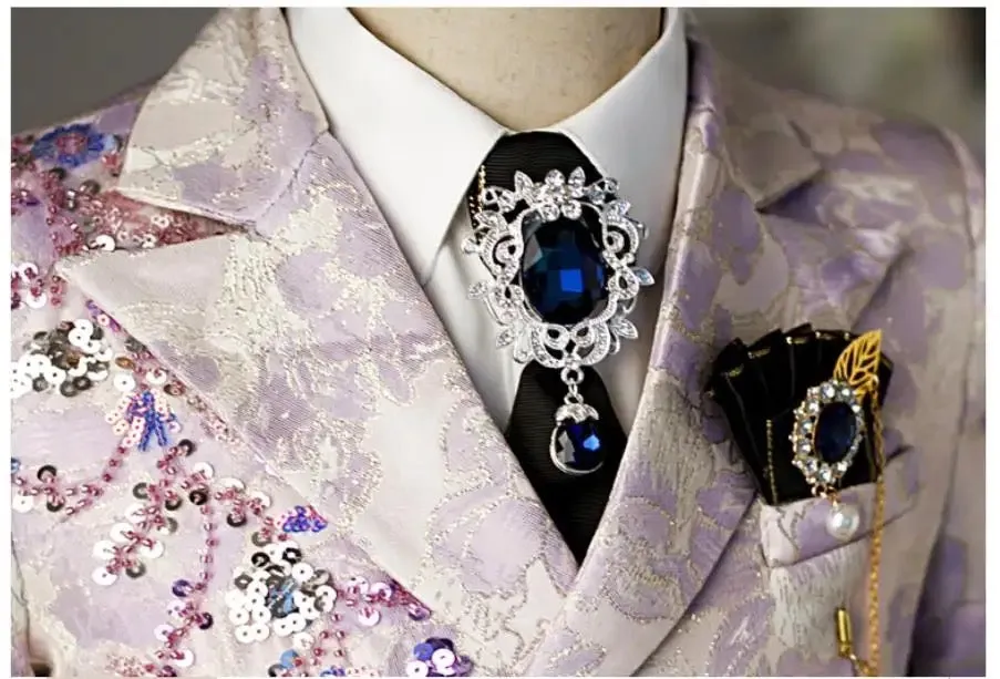 Lilac Floral Jacquard