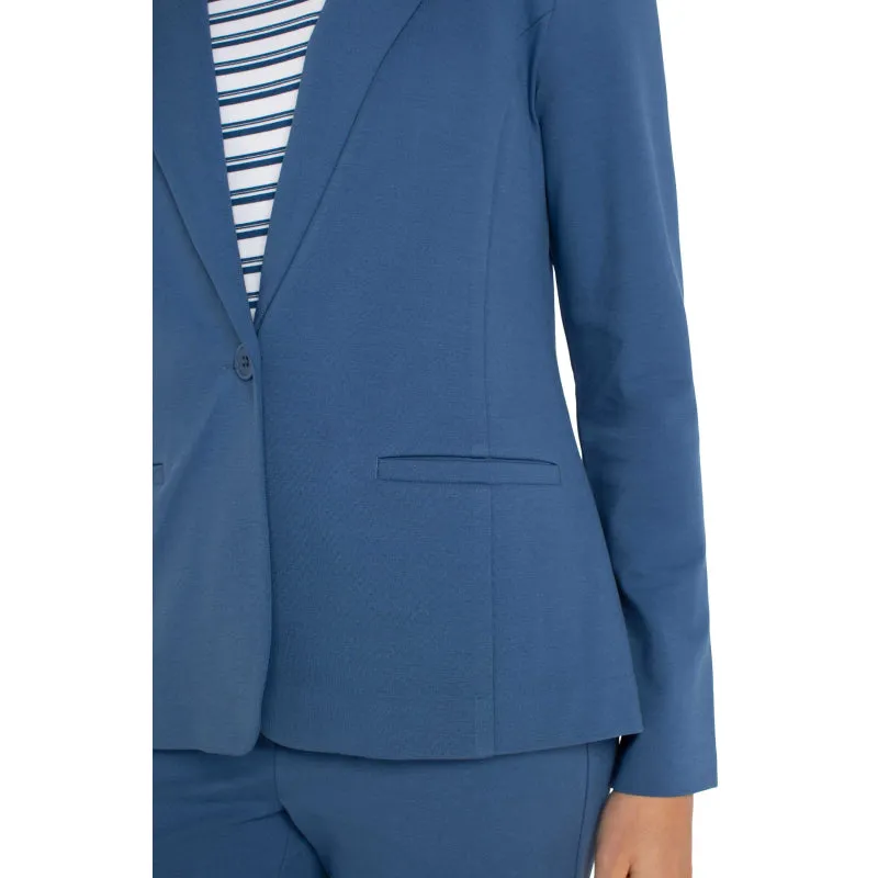 Liverpool Fitted Blazer - French Blue