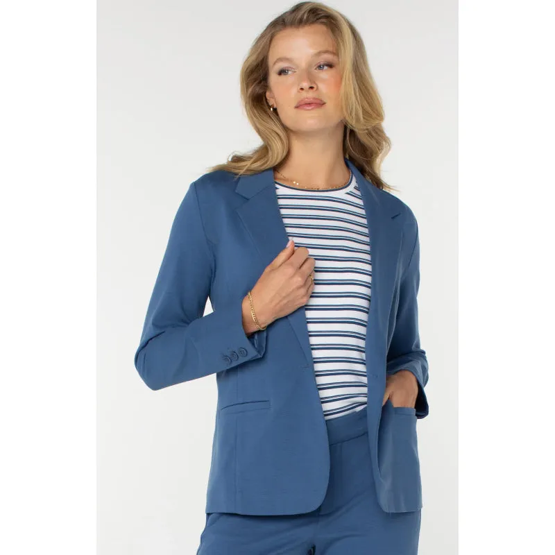 Liverpool Fitted Blazer - French Blue