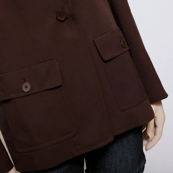 Loft Wool Brown Blazer