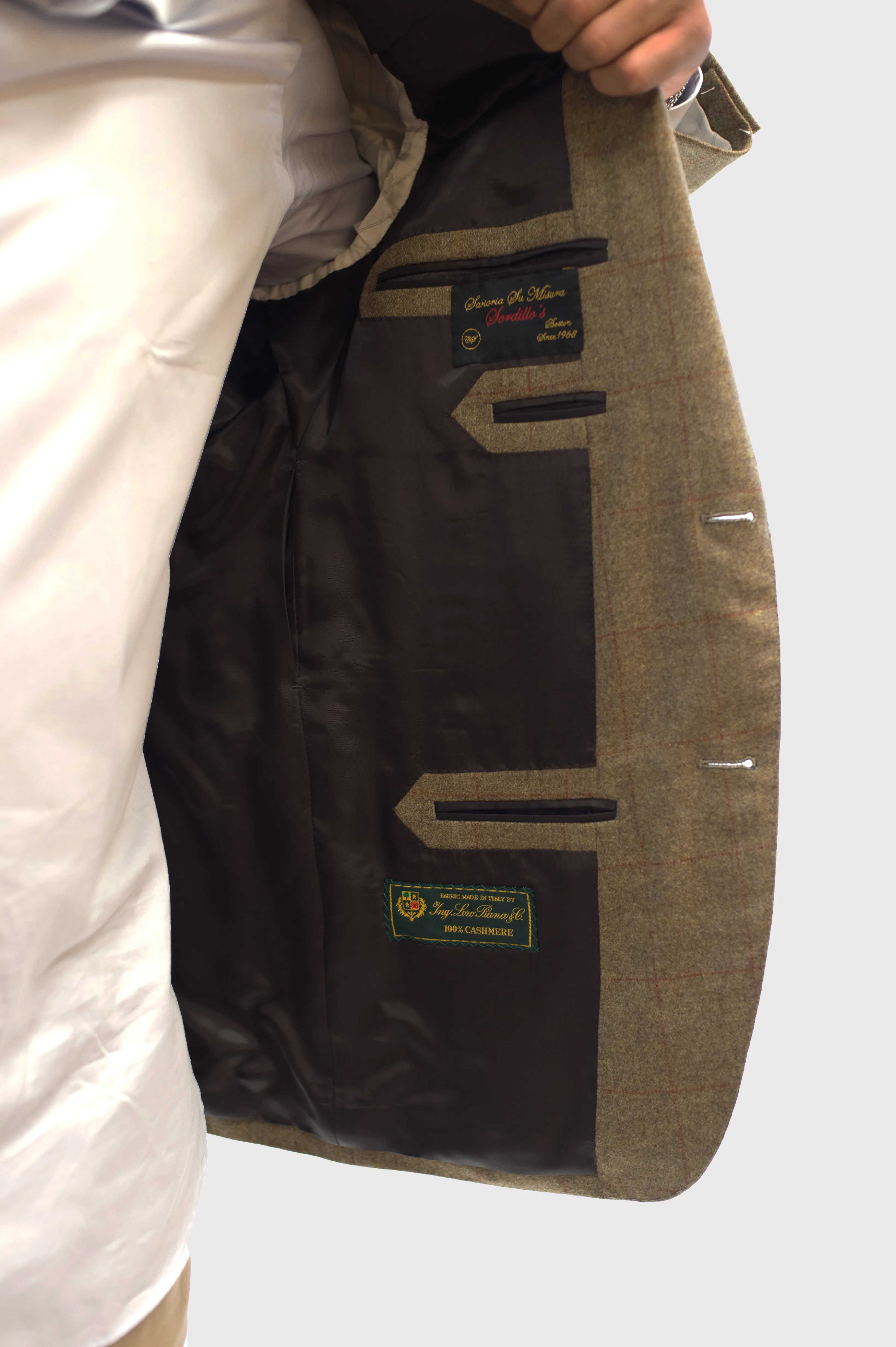 Loro Piana Brown Cashmere Jacket