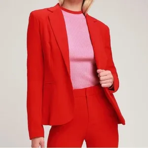 Lulu’s Calecita Red Blazer