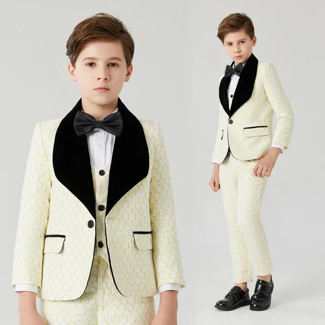 Lux Dots 4-Piece Tuxedo