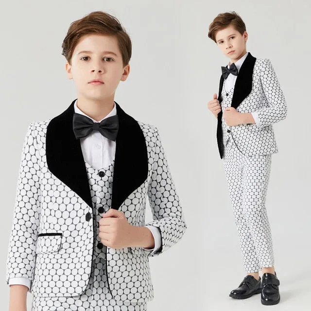 Lux Dots 4-Piece Tuxedo