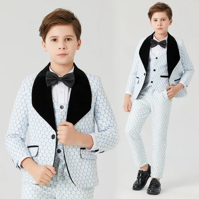 Lux Dots 4-Piece Tuxedo